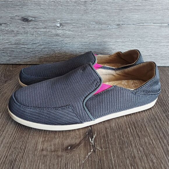 OLUKAI WAIALUA MESH SLIP-ON CASUAL SHOE SIZE 9 - Picture 4 of 9
